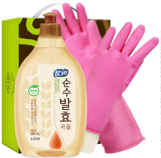 참그린 곡물500용기 고무장갑 2종세트
